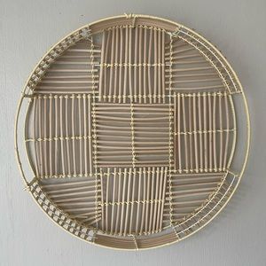 Decorative Wicker Wall Art